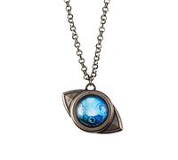 Hao Wu Xuan Anime Promised Neverland - Collar con colgante de ojo azul para mujeres y hombres, regalo de joyería de cosplay