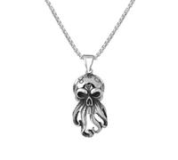 Hao Wu Xuan Diseño de colgante de calavera tipo pulpo para hombres y mujeres encantamiento regalo de moda