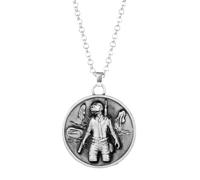 Hao Wu Xuan dongsheng Juego Joyería Playerunknown's Battlegrounds PUBG invitacional Collar Colgantes Llavero Accesorios de Cosplay Antiguos