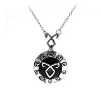Hao Wu Xuan dongsheng The Mortal Instruments City of Bones Collar Vintage Angelic Power Runes Shadowhunters Colgante para Hombres y Mujeres