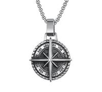 Hao Wu Xuan Fashion Bussola Pendente Collana Catena Nuova Moda Retrò Personalizzato Hip-Hop per Uomini e Donne Amici Regalo di Natale prezzie