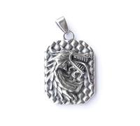 Hao Wu Xuan Moda 2024 Nuovo Punk Ciondolo Collane per Le Donne Degli Uomini Gotico Hip Hop Vichingo Drago Clavicola Collana Regali di Halloween prezzie