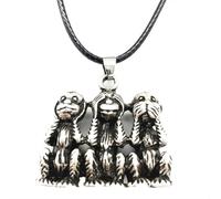 Hao Wu Xuan Moda Bella Scimmia Animale Gioielli Carino Collana Vintage Womens Accessori prezzie