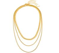 Hao Wu Xuan Moda Collana Nuovo Popolare Multi-Strato Catena con Fibbia incrociata Collana Delicata per Le Donne Regalo del Partito Usura Quotidiana prezzie