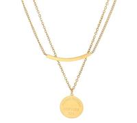 Hao Wu Xuan Moda Collane Vintage Temperamento Geometrico Cerchio Pendente Multistrato Collana A Catena per Le Donne Regali del Partito prezzie