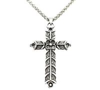 Hao Wu Xuan Moda Croce Pendente Vichingo Amuleto Talismano Gotico Accessori Mens Goth Collana prezzie