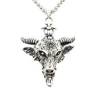 Hao Wu Xuan Moda Garra de Oso con símbolo del Dios eslavo de la Suerte Protección, Veles Vikingo Animal Amuleto, Colgantes de talismán para Hombres, Collares para Mujer