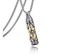 Hao Wu Xuan Moda Israele Bat Mitzvah Regalo Hanukkah Ebraico Stella di David Collana Uomo A Sei Punte Stella Proiettile Collana per Gli Uomini