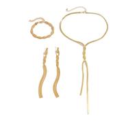 Hao Wu Xuan Moda Lungo Serpente Nappe Catena Collana/Orecchini/Bracciale per le Donne Trendy Charms Accessori Da Sposa Moda Femminile Regalo prezzie