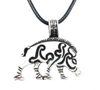 Hao Wu Xuan Moda Maiale Pendente Irlandese Animale Gotico Collana Strega Amuleto Jwelry per Le Donne Uomini Stregoneria prezzie