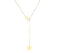 Hao Wu Xuan Moda Moda 8" E Ciondolo A Forma Di Cuore Collana A Strati Stile per Le Donne Festa Amici Regali 2022 Nuovo prezzie