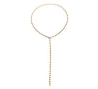 Hao Wu Xuan Moda Shinny Paillettes Petto Catena Collana per Le Donne Nuziale Regolabile Lungo Nappa Link Girocollo Partito Collo Ornamento prezzie