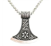 Hao Wu Xuan Moda slava Perun ascia vichingo Rune Amuleto Mens collana Womens talismano accessori gioielli prezzie