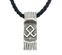 Hao Wu Xuan Moda Viking Rune Amuleto Talismano Maschile Ciondolo Collana Norrena Rune Protezione Donna Accessori prezzie