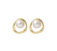 Hao Wu Xuan Retro francés Irregular Barroco imitación Perla Pendientes de Perla para Mujeres diseño de Moda Lujo Ligero joyería Inusual