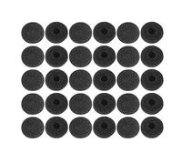 Haobase 30 Pack Almohadilla de Espuma para Auriculares Recambio de Almohadilla de Esponja para Auriculares