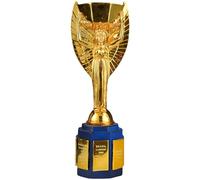 haobook Trofeo Rimet réplica de trofeos de campeones de la Copa del Mundo Copas de Premio de tamaño Completo restauración 1:1 trofeos Recuerdos de fútbol exhibición temática de Bar