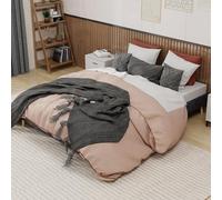 HaoChrymec Cama Tapizada de Terciopelo con Base Baja, Estructura Minimalista sin Cabecero ni Canapé, Cama Plataforma con Somier y Marco Estable para Dormitorio y Apartamento, Gris, 160 x 200 cm