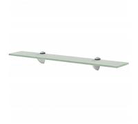 HaoChrymec Estante Flotante de Cristal Templado, 8 mm Grosor, Diseño Moderno para Baño, Sala, Dormitorio, Soporte 10 kg, Fácil Instalación, Incluye Herrajes, 60x20 cm