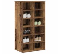 HaoChrymec Zapatero, Estante para Zapatos, Madera Industrializada, Diseño Funcional, Organizador Zapatos, Shoe Rack, Mueble Almacenaje, 54 x 34 x 100.5 cm