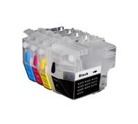 HAOCNC Compatible con Suministros de Impresora LC3029 LC3019 LC3219 LC3319 LC3329 LC3129 LC3119 LC3619 LC3719 Cartucho de Recarga de Tinta sin Chip para Impresora MFC