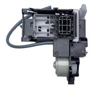 HAOCNC Esponja Absorbente de Tinta, Bomba de Tinta Residual, Unidad de Limpieza, Tapa, Pila de estacionamiento, Compatible con Impresora A4 DTF L800 R330 L805 T50 P50(A4 Cap Station)