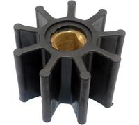 HAOCNC Impulsor de Bomba de Agua Flexible Marina 8001-01K JMP Compatible con Piezas de Motocicletas automotrices para el número de Pieza Doosan 60.06804-0010 JPR-C1040 JPR-40LP JPR-M40LH JPR-40UF