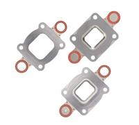 HAOCNC Junta de enfriamiento Cerrada del Codo de Escape 27-864547A02 Compatible con Piezas Marinas 350 mag 4.3 a 6.2 L Motor para número de Pieza 27-864850A02 27-864549A02