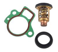 HAOCNC Kit de termostato 140°F 60°C Compatible con Piezas Marinas Modelos de Motores fueraborda 2.5-450 F9.9 F15 F100 6G8-12411-00 66M-12411-01