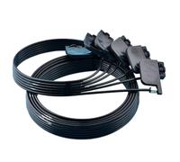 HAOCNC Tubo Amortiguador de Tinta de 1,5 m Compatible con L355 L210 L365 L110 L211 L801 L805 L810 L850 L1800 L1300(Black)