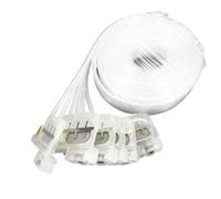 HAOCNC Tubo Amortiguador de Tinta de 1,5 m Compatible con L355 L210 L365 L110 L211 L801 L805 L810 L850 L1800 L1300(White)