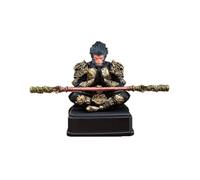 HAODAGE Estatua De Black-Myth-Wukong, Adorno De Personaje De Anime Chino De Resina, Modelo De Juego, Estatua De Escritorio, Regalo De Colección (Bronce Antiguo A)