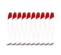 Haodream 10 piezas de cola de remo de 5, 5 - 12 cm, señuelos artificiales en T para agua salada, señuelos de pesca blandos, de plástico suave