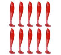 Haodream 10 señuelos de pesca blandos, señuelos de gusanos, peces pequeños, cola de flotación, señuelos artificiales, para pesca de agua salada, señuelos blandos, señuelos de gusanos, de agua dulce