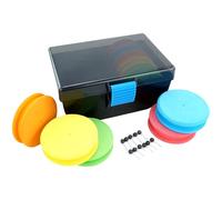 Haodream 10 unids hilo de pesca espuma bobinas gancho aparejos guía alambre tablero Rigs bobinadora tabla viento línea bobina