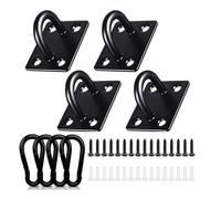 Haodream 1Suit - Anillos para grapas, ganchos para colgar perchas, sillas de techo, para entrenadores de suspensión, articulaciones giratorias, ganchos para sillas colgantes