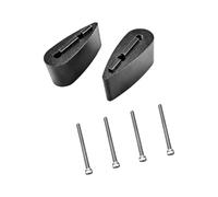 Haodream 2 unidades de fibra de carbono para manillar de bicicleta, espaciadores, soportes de altura para mejorar la distancia de distancia con el ciclo
