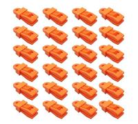 Haodream 24 piezas de fijación para tienda de campaña, clips de lona resistentes, con mango de bloqueo, abrazaderas, sujeciones, fijación permanente, clip de tienda de campaña