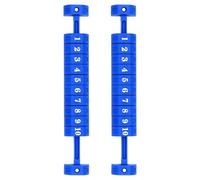 Haodream 2pcs Table Football Counter Foosball Air Hockey Scoring Units Counters Scores Keeper 10 Números Indicadores de calificación Mesa Fútbol