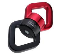 Haodream 30KN - Eslabón giratorio triangular de aleación de aluminio giratorio de 360 grados para columpio, pilates, hamacas, columpios, hamacas, remolinos