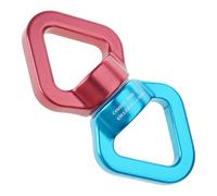 Haodream 30KN - Eslabón giratorio triangular de aleación de aluminio giratorio de 360 grados para columpio, pilates, hamacas, columpios, hamacas, remolinos