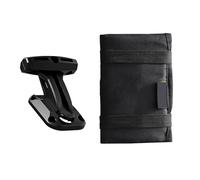 Haodream Alforja de sillín de bicicleta debajo del asiento, herramienta plegable, bicicleta, asiento trasero, accesorios de bicicleta, bolsa de herramientas de bicicleta, accesorios de reparación