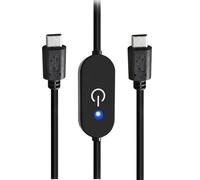Haodream Atenuador sensible al tacto, fuente de alimentación USB C para iluminación del hogar sin parpadeo y regulador de memoria automático Control de atenuación, controlador portátil