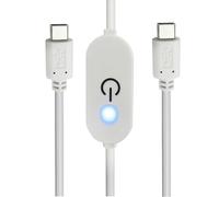 Haodream Atenuador sensible al tacto, fuente de alimentación USB C para iluminación del hogar sin parpadeo y regulador de memoria automático Control de atenuación, controlador portátil