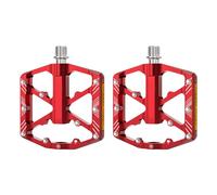 Haodream Bicicletas a prueba de polvo pedales, aleaciones de aluminio, plataforma ancha, rodamientos de 9/16 pulgadas, bicicleta de montaña, bicicletas de montaña pedaleando