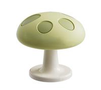 Haodream Botón de lavado de inodoro con forma de seta de dibujos animados, clavos, salón, baño, mango deslizante, fácil instalación, fácil instalación, apto para uñas, botón de lavado de hongos