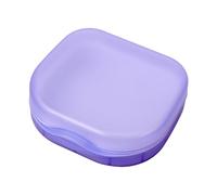 Haodream Caja de almacenamiento de plástico de grado alimenticio para almacenamiento de ortodoncia con diseño antiolor