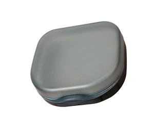 Haodream Caja de almacenamiento de plástico de grado alimenticio para almacenamiento de ortodoncia con diseño antiolor