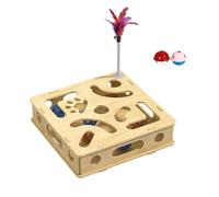Haodream Caja de juego interactiva con bolas para cortaúñas mental y de entretenimiento