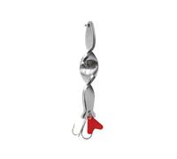 Haodream Cebo de metal duro, espirales giratorias, cucharas largas, señuelos de pesca, spinner, rotación de tornillos, equipo de pesca, rotación de tornillos, lentejuelas de metal jigbait
